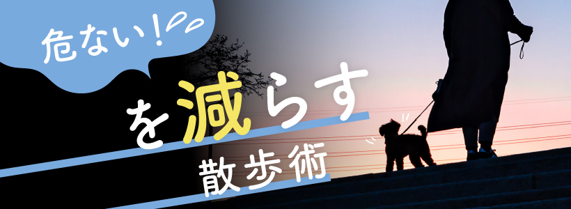 「危ない！」を減らす散歩術