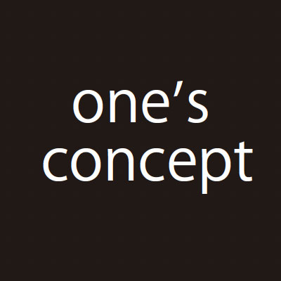 ones concept